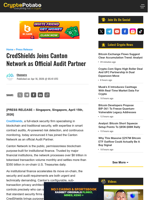 CredShields Joins Canton Network as Official Audit Partner