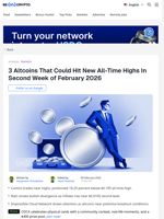 3 Altcoins That Could Hit All-Time Highs In February Second Week