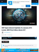XRP Open Interest Explodes To January ATH Levels, Will Price Follow Above $3? | Bitcoinist.com