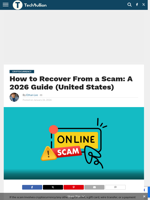 How to Recover From a Scam: A 2026 Guide (United States) - TechBullion