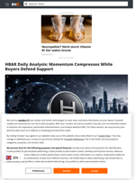 HBAR Daily Analysis: Momentum Compresses While Buyers Defend Support