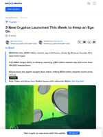 Exploring 3 Hot New Cryptos: BROCCOLI, FULLSEND, and B3