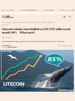 Litecoin whales turn bullish as LTC ETF odds reach nearly 90% - What next? - AMBCrypto