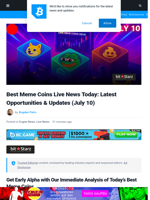 Live Best Meme Coins Updates Today: LetsBonk Surpasses Pump.fun, Justin Sun Buys $100M $TRUMP, and Meme Coins to Rally Soon...