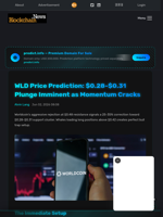WLD Price Prediction: $0.28-$0.31 Plunge Imminent as Momentum Cracks - Blockchain.News