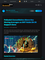 Polkadot Consolidates Above Key Moving Averages as DOT Holds $4.10 Support Zone - Blockchain.News