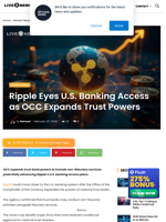 OCC Rule Boosts Ripple’s U.S. Banking Path