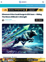 Ethereum Price Could Surge to $3K Soon — Riding The Wave of Bitcoin’s Strength