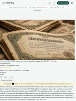 Treasury, SEC, CFTC to address crypto regulation gaps after CLARITY Act fails
