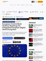 European Central Bank Outlines Roadmap for Integrated European Digital Asset Ecosystem – News Bytes Bitcoin News