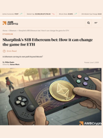 Sharplink's $1B Ethereum bet: How it can change the game for ETH - AMBCrypto