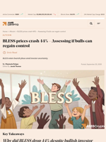 BLESS prices crash 44% - Assessing if bulls can regain control - AMBCrypto