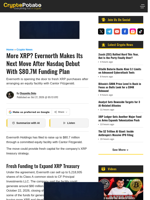 More XRP? Evernorth Makes Its Next Move After Nasdaq Debut With $80.7M Funding Plan
