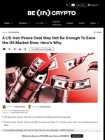 Why a US-Iran Peace Deal Won't Stop the Oil Crisis