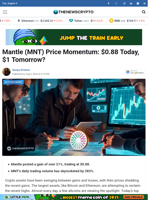 Mantle (MNT) Price Momentum: $0.88 Today, $1 Tomorrow?
