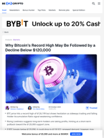 Is BTC Price Rally Over After Hitting $126,000?