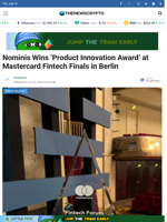 Nominis Wins 'Product Innovation Award' at Mastercard Fintech Finals in Berlin - TheNewsCrypto