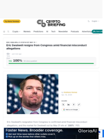 Eric Swalwell resigns from Congress amid financial misconduct allegations