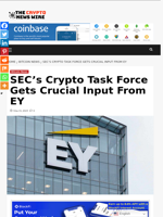 SEC’s Crypto Task Force Gets Crucial Input From EY - The Crypto News Wire