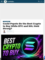Could Pepeto Be the Best Crypto to Buy While BTC and SOL Hold Strong? - TechBullion