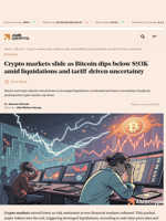 Crypto markets slide as Bitcoin dips below $93K amid liquidations and tariff-driven uncertainty - AMBCrypto