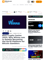 Best Crypto Casino 2025: Why Winna.com Is Quietly Becoming the Go-To Platform for Bitcoin Gamblers – Branded Spotlight Bitcoin News