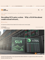 Decoding SUI’s price action – Why a $1.68 breakout could extend toward... - AMBCrypto