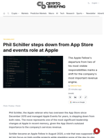 Phil Schiller steps down from App Store and events role at Apple