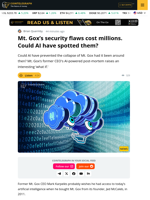 Former Mt. Gox CEO Mark Karpeles Fed 2011 Codebase To AI