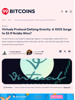 Virtuals Protocol Soar 500%: VIRTUAL Bulls Target $5