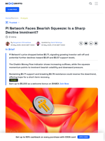 Investor Sell-Off Drives Pi Network Price Toward $0.57 Low