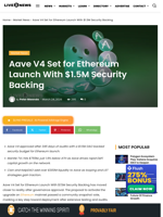 Aave V4 Ethereum Launch Gains $1.5M Security