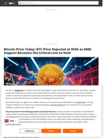 Bitcoin Price Today: BTC Price Rejected at $93K as $88K Support Becomes the Critical Line to Hold - Brave New Coin