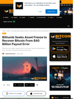 Bithumb Seeks Asset Freeze To Recover Bitcoin From $40B Error