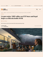 Crypto today: XRP rallies on ETF buzz and legal hopes as Bitcoin holds $95K - AMBCrypto