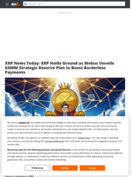 XRP News Today: XRP Holds Ground as Webus Unveils $300M Strategic Reserve Plan to Boost Borderless Payments - Brave New Coin