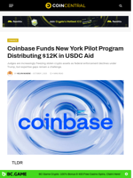 Coinbase Funds New York Pilot Distributing $12K in USDC