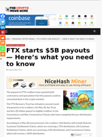 FTX starts $5B payouts — Here’s what you need to know - The Crypto News Wire