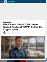 MICA Can't Touch This? New Wallet Protocol ‘NWC’ Defies EU Crypto Laws - TechBullion