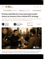 ProCap sells Bitcoin to buy back discounted shares as treasury firms rethink BTC strategy - AMBCrypto