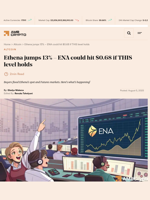 Ethena jumps 13% - ENA could hit $0.68 if THIS level holds - AMBCrypto