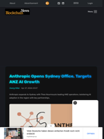 Anthropic Opens Sydney Office, Targets ANZ AI Growth - Blockchain.News
