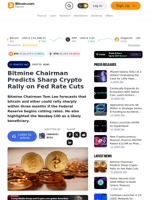 Bitmine Chairman Predicts Sharp Crypto Rally on Fed Rate Cuts – Crypto News Bitcoin News