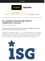 AI, Analytics Becoming Vital to Healthcare Success