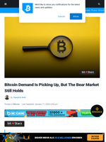 Bitcoin Demand Is Picking Up, But The Bear Market Still Holds | Bitcoinist.com