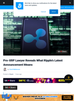 Pro-XRP Lawyer Reveals What Ripple’s Latest Announcement Means | Bitcoinist.com