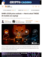 SHIB's 2026 price outlook — Here's what THESE AI models are saying! - AMBCrypto