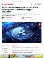 XRP Price Convergence to End Soon