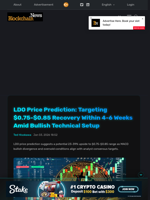 LDO Price Prediction: Targeting $0.75-$0.85 Recovery Within 4-6 Weeks Amid Bullish Technical Setup - Blockchain.News