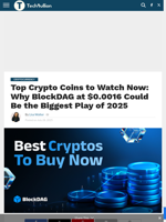 These Top Crypto Coins Are Gaining Steam , BlockDAG Leads the Pack at $0.0016